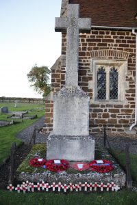 Image of Memorial Cross at All Saints Church Upper Stondon